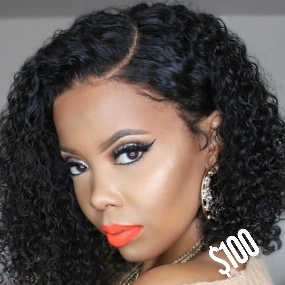 Water Wavy Bob Wig 14 inch
